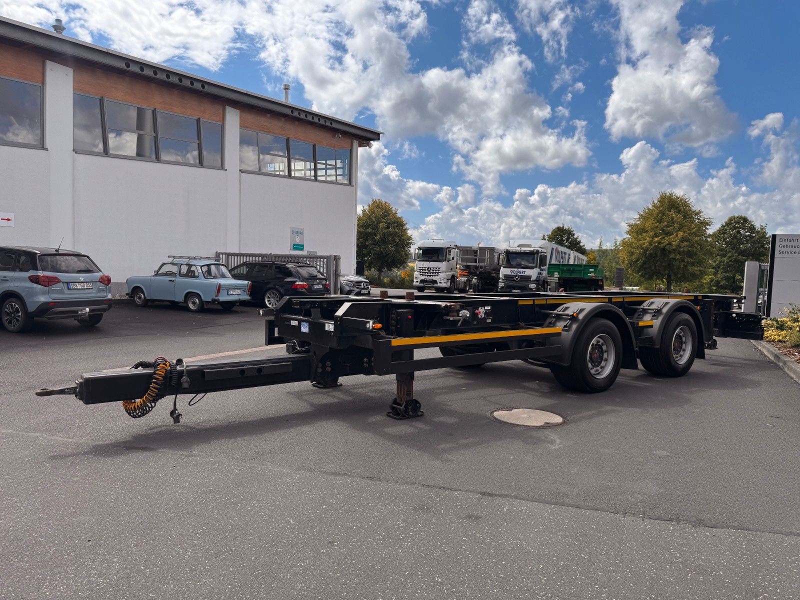 Fahrzeugabbildung Kögel ZW 18 Lafette SAF Achsen 15.910kg Nutzlast