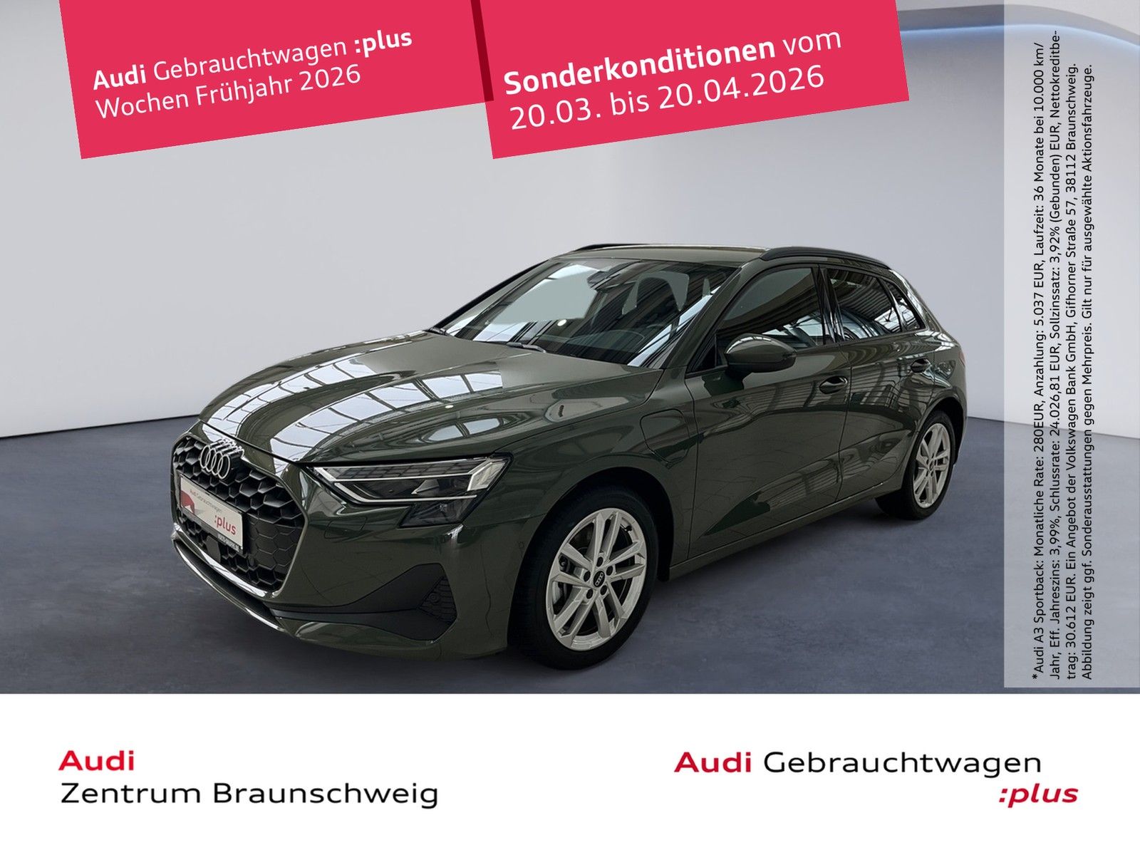 Audi A3 Sportback 40 TFSI e S tronic RearView+LED+ACC