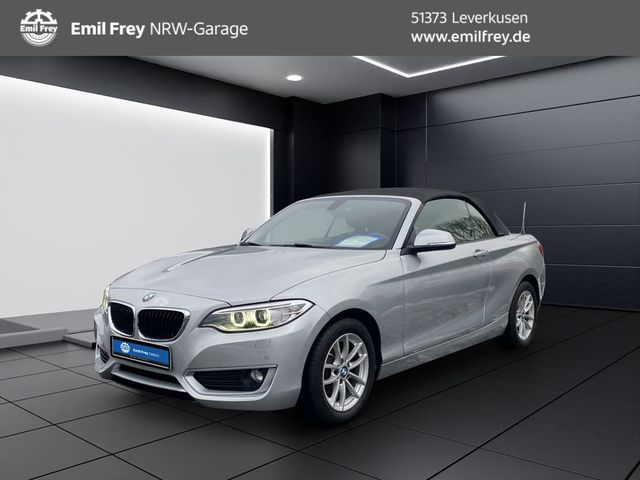 BMW 218i Cabrio Advantage, Navi, PDC, Klima, Shz