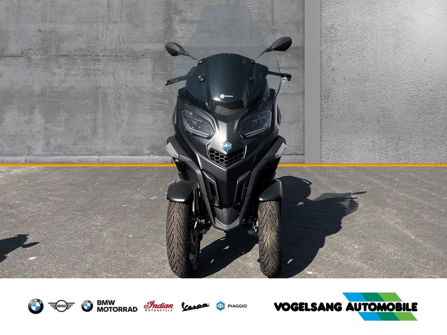 Fahrzeugabbildung Piaggio MP3 530 Exclusive, Rückfahrhilfe, Toter Winkel A