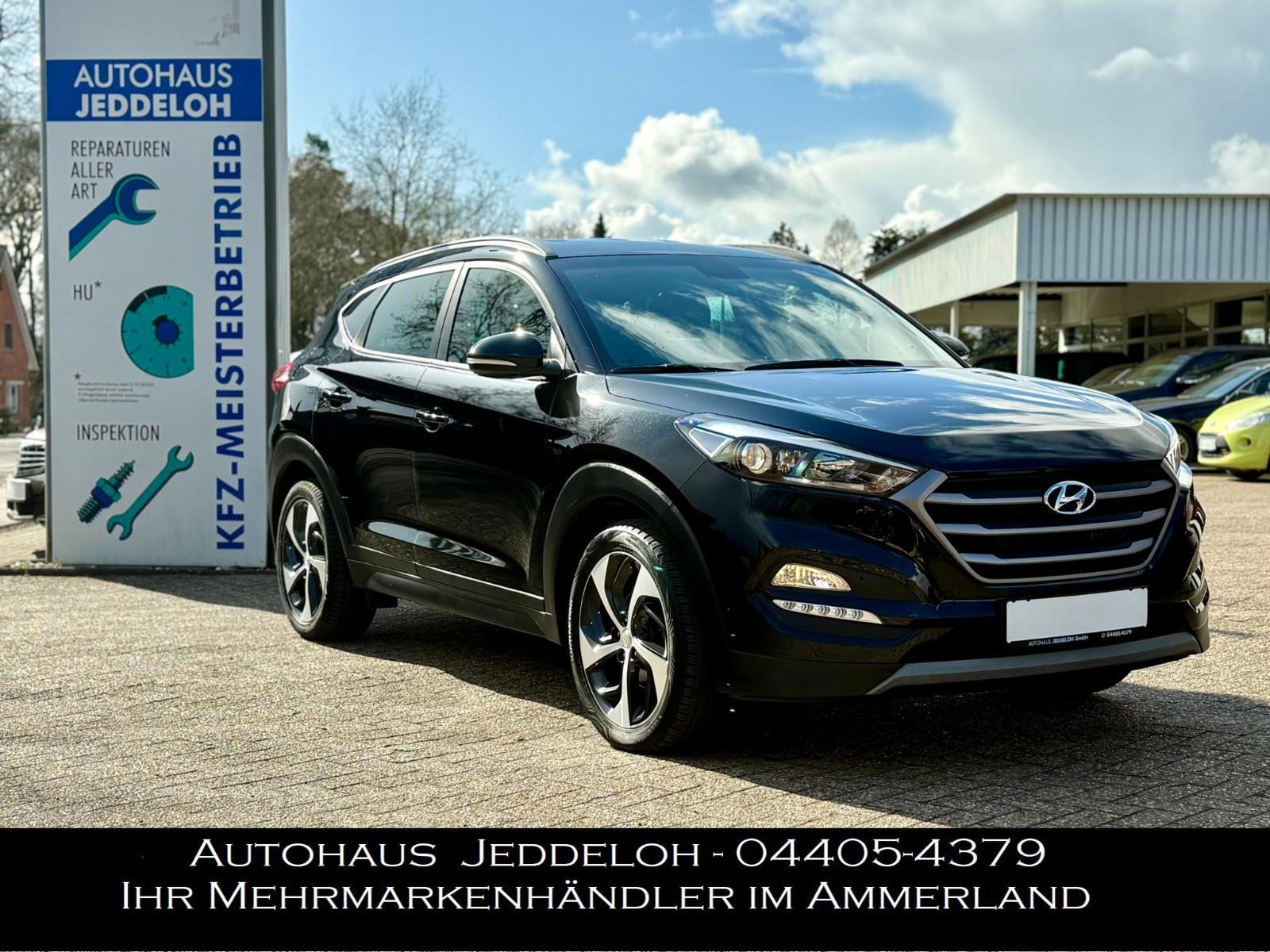 Hyundai Tucson Autom. *Leder/Navi/AHK/Kamera* 1. Hand!