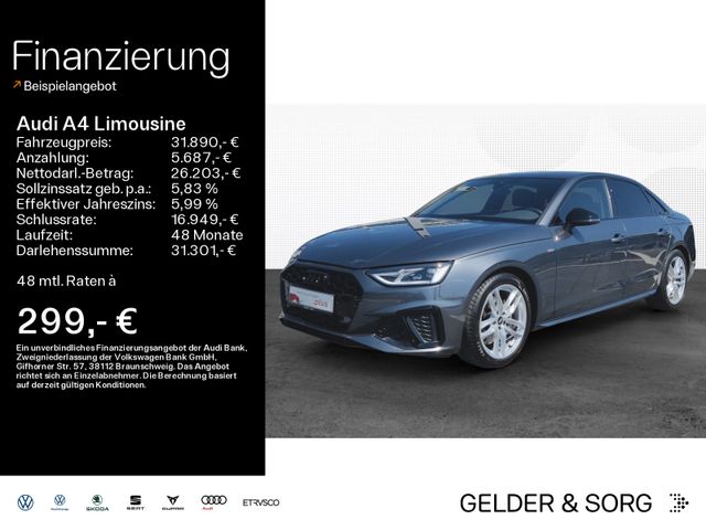 Audi A4 Limousine 35 TFSI S line AHK*Optik Plus*LED