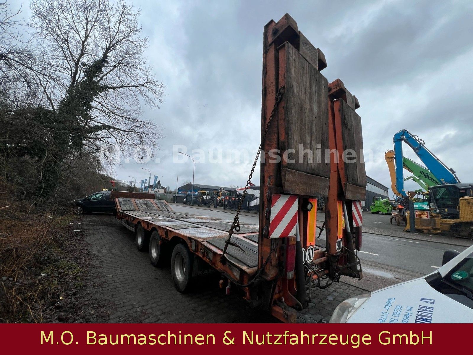 Fahrzeugabbildung Kaiser S450 / Hydr. Rampen / 3 Achser / Luft