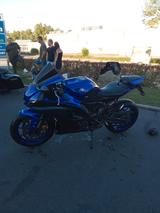 Yamaha R7 A2 Quickshifter ABS dunkle Scheibe Sturzpads - YAMAHA R7