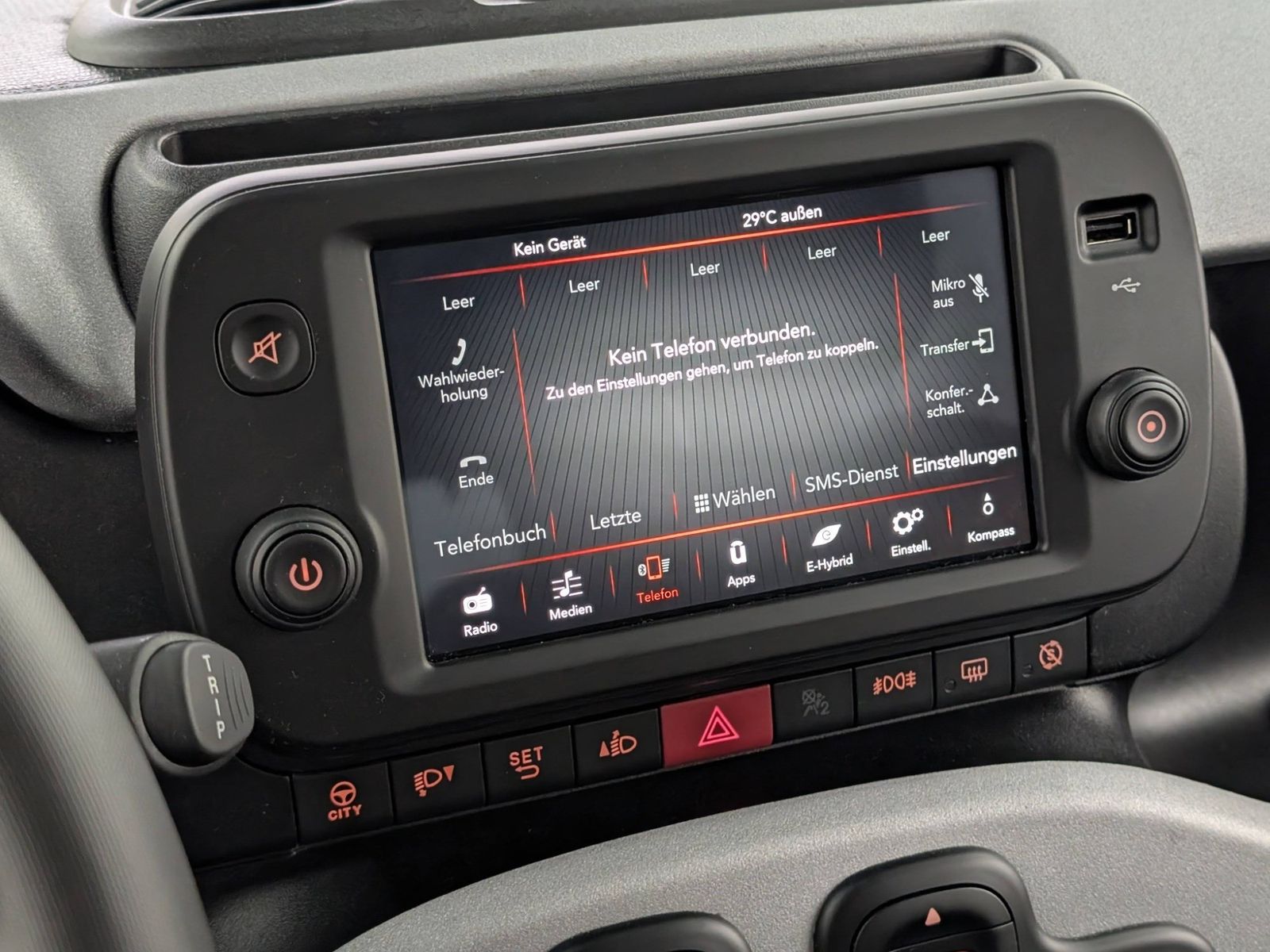 FIAT Panda 1.0 MHEV Garmin AHK – Bild 22
