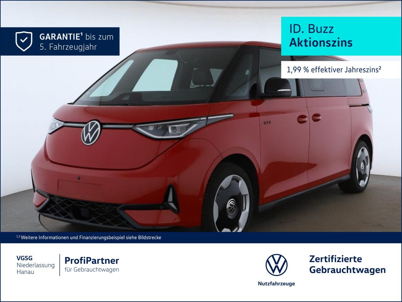 Volkswagen ID. Buzz GTX Lang 4Motion Pano Navi Wärmepumpe