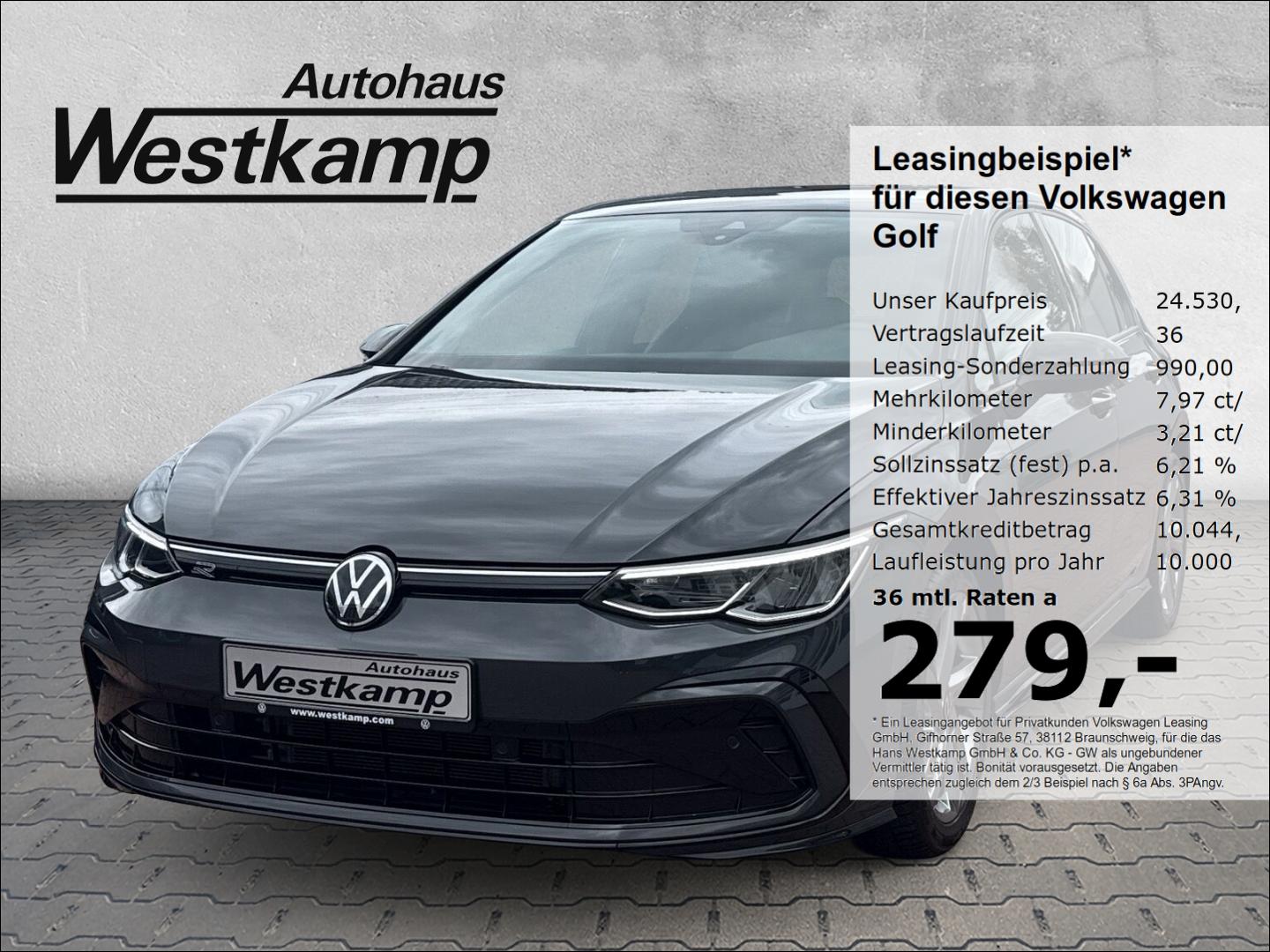 Volkswagen Golf R-Line 1,5 eTSI DSG Klimaaut. 17''Alu
