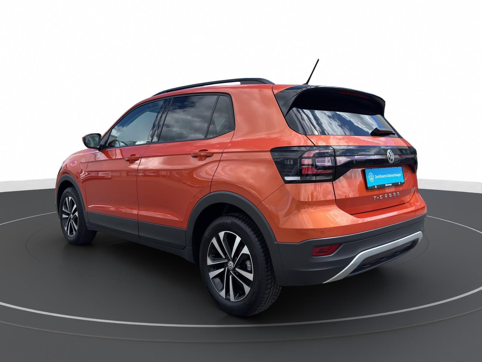 Volkswagen T-Cross 1.0 TSI United +NAVI+ACC+SITZHEIZUNG+LM+, миниатюра 3