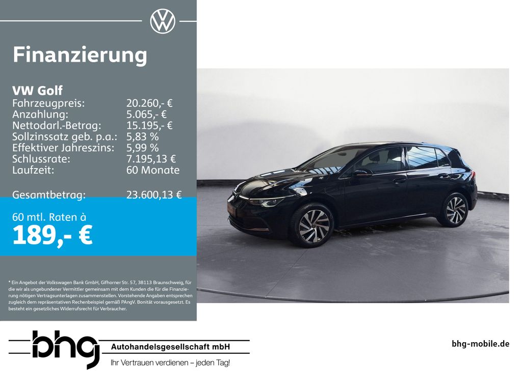 Golf Style 1.4 eHybrid *NAVI*ACC*LED*