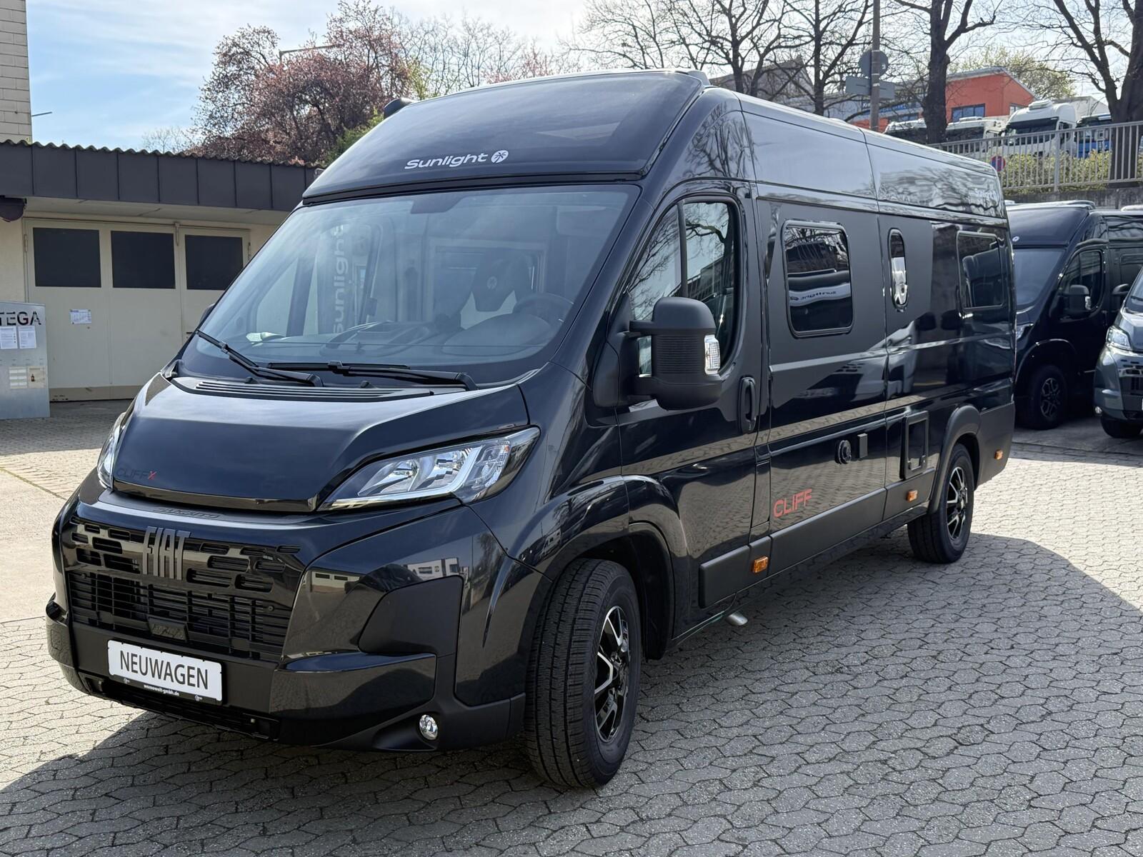 Sunlight Cliff X 640 AWT iso.,3.Bett, Faltverdunklung uvm