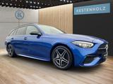Mercedes-Benz C 220 d 4M T *AMG*NIGHT*AHK*360°*MEMO*CARPLAY* - Mercedes-Benz C-Klasse: Blau