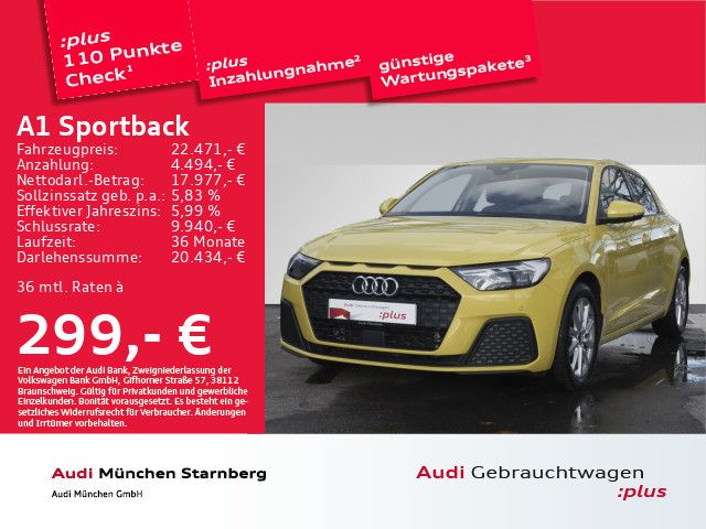 Audi A1 Sportback 35 TFSI LED ACC Carplay S tronic