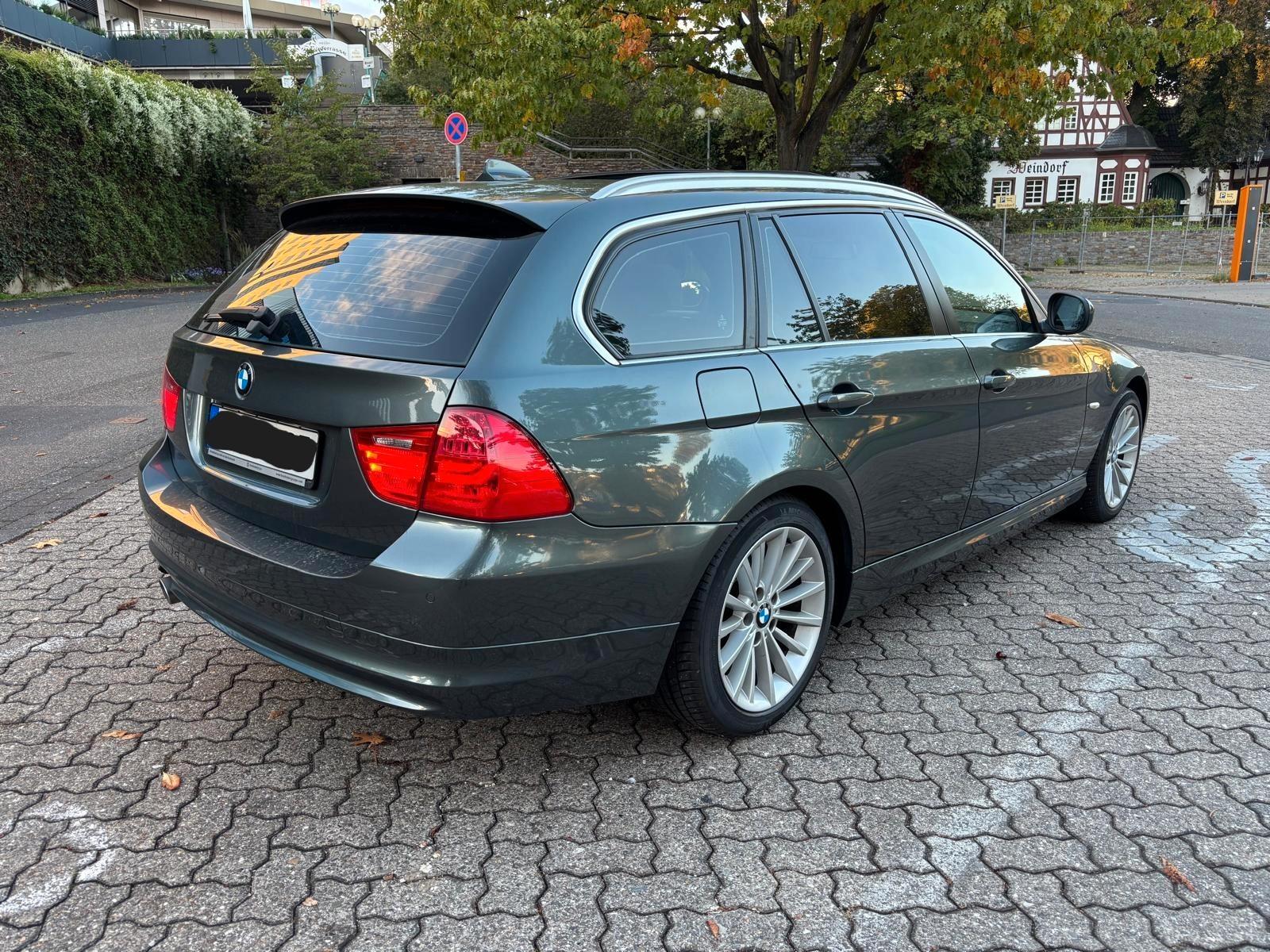 BMW 320 2011 — rear view