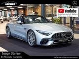 Mercedes-Benz SL 63 AMG 4M+ MANUFAKTUR yachtblau Burmester-3D - silberne Mercedes-Benz SL 63 AMG