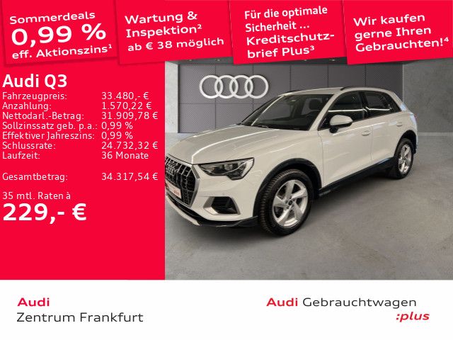 Audi Q3 35 TFSI S tronic advanced LED APP KAMERA NAVI