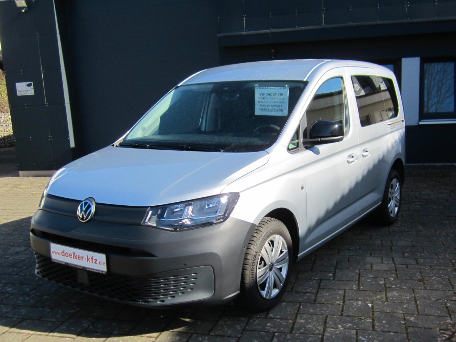 Volkswagen Caddy Cargo TDI Klima Rückfahrkamera FH ZV