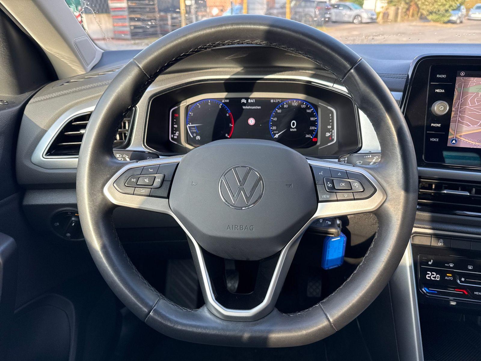 Volkswagen T-Roc Life 1.0 TSI SHZ, NAVI, миниатюра 9
