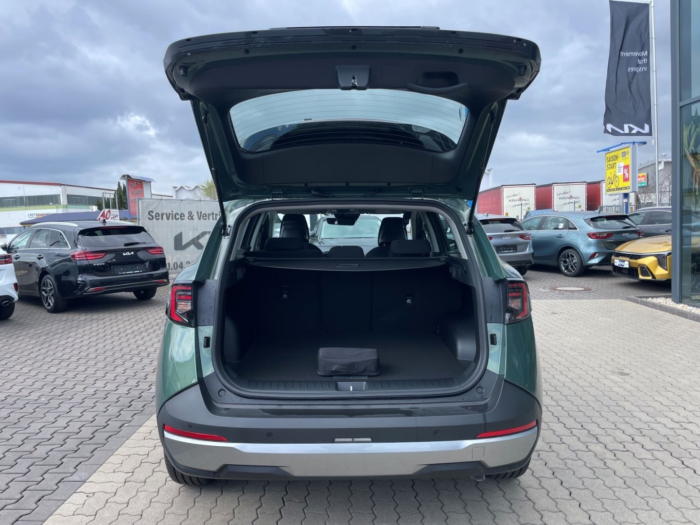 Fahrzeugabbildung Kia Sportage Vision Kamera Verkehrszeichenerk LED