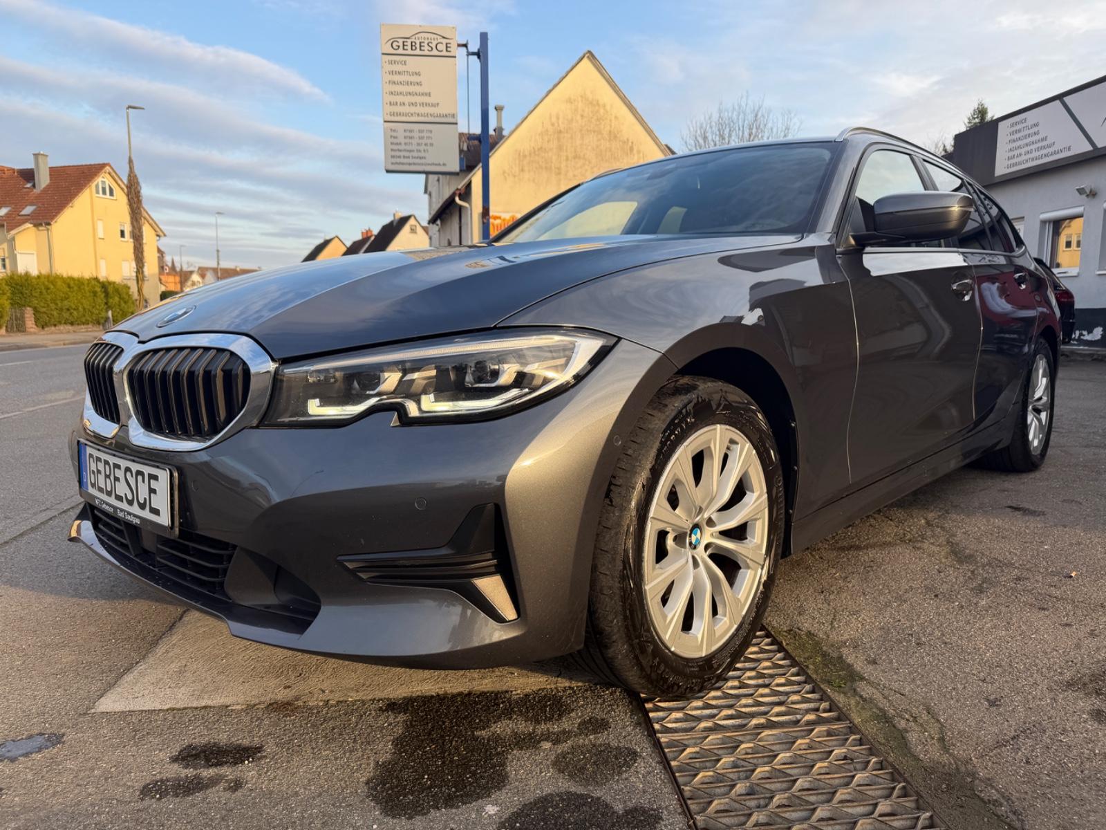 BMW 320 dT Advantage AUTOMATIK LEDER BRAUN LED AHK