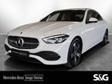 Mercedes-Benz C 180 LEDER BRAUN+DISTRO+MEMORY+CARPLAY+LED+17" - weiße Mercedes-Benz C 180