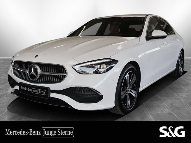 MERCEDES-BENZ C 180 LEDER BRAUN+DISTRO+MEMORY+CARPLAY+LED+17"