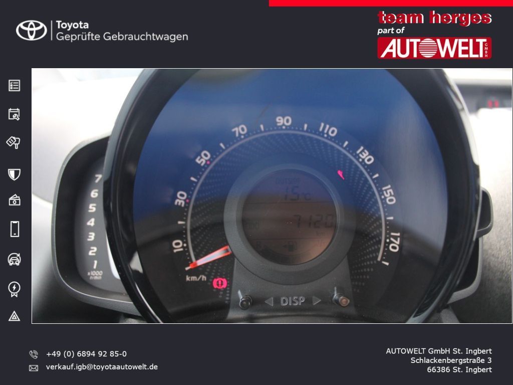 Fahrzeugabbildung Toyota Aygo x-play Team Deutschland