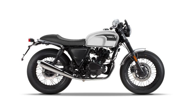 Brixton Sunray 125 in bullet-silver, ABS,4Jahre Garantie