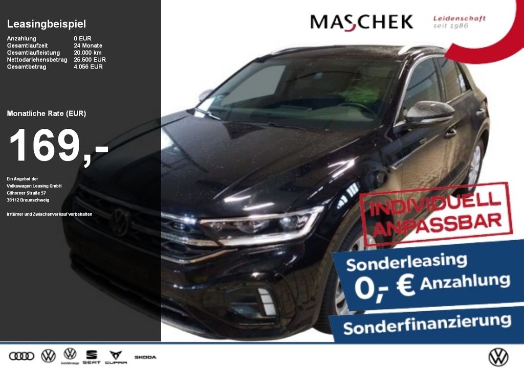 Volkswagen T-ROC R-Line 1.0 TSI Sonderleasing! Navi GRA PDC