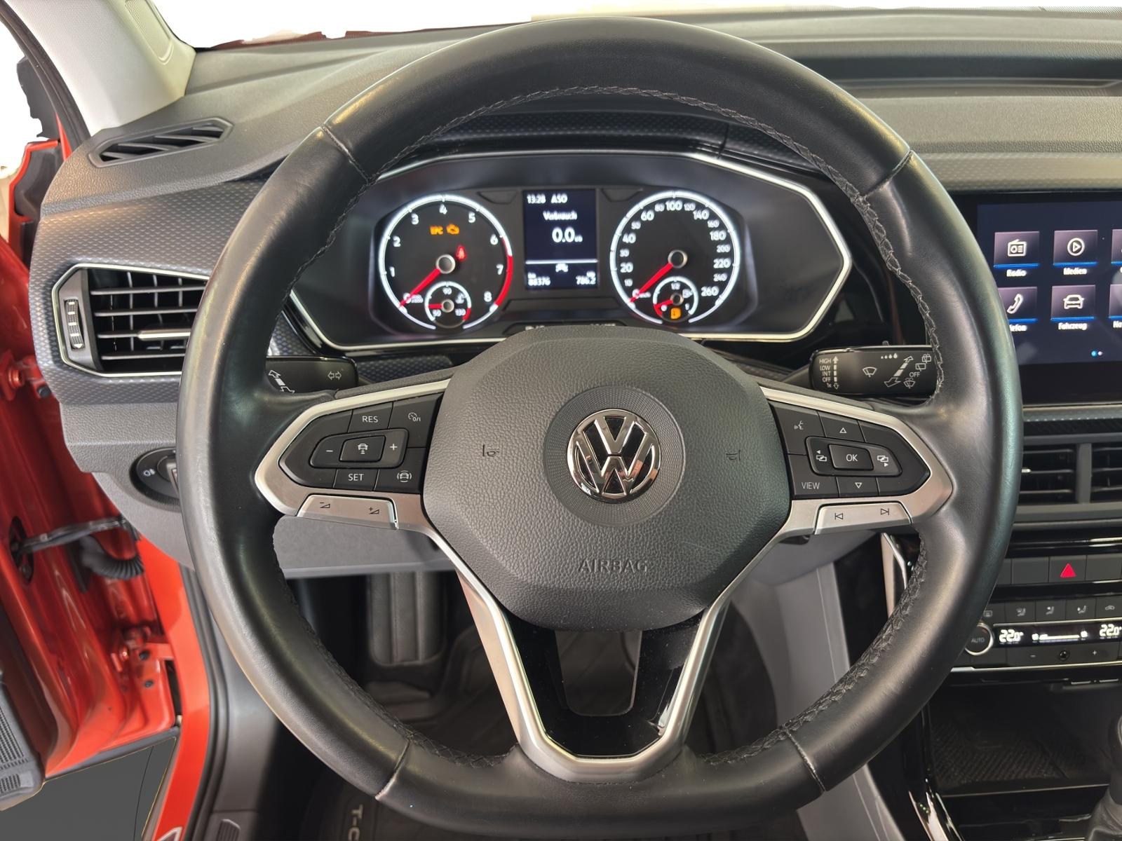 Volkswagen T-Cross 1.0 TSI United +NAVI+ACC+SITZHEIZUNG+LM+, миниатюра 10