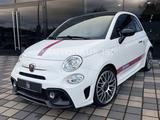 Abarth 595 Turismo Automatik,LEDER,NAVI,XENON,NUR 25TKM - weiße Abarth 595 Turismo