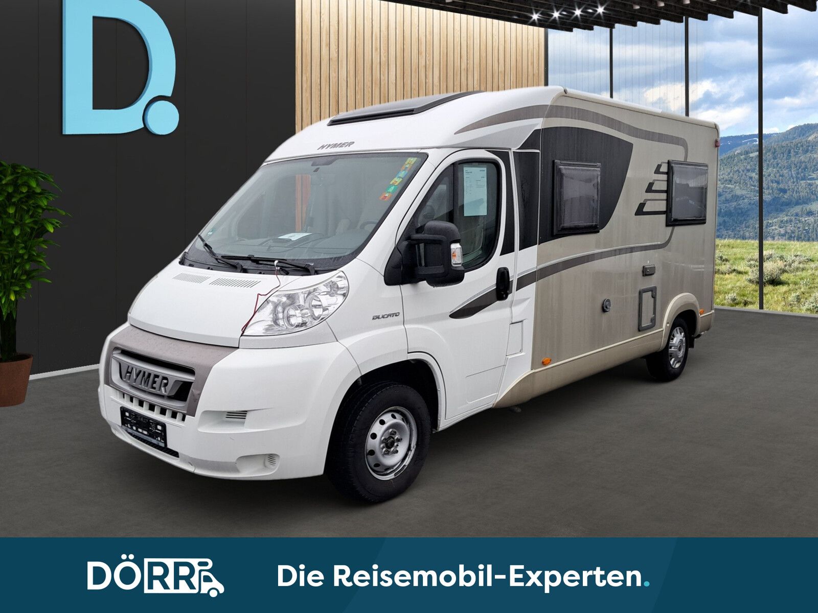 Fahrzeugabbildung HYMER / ERIBA / HYMERCAR Compact 404 Markise,Fahrradträger
