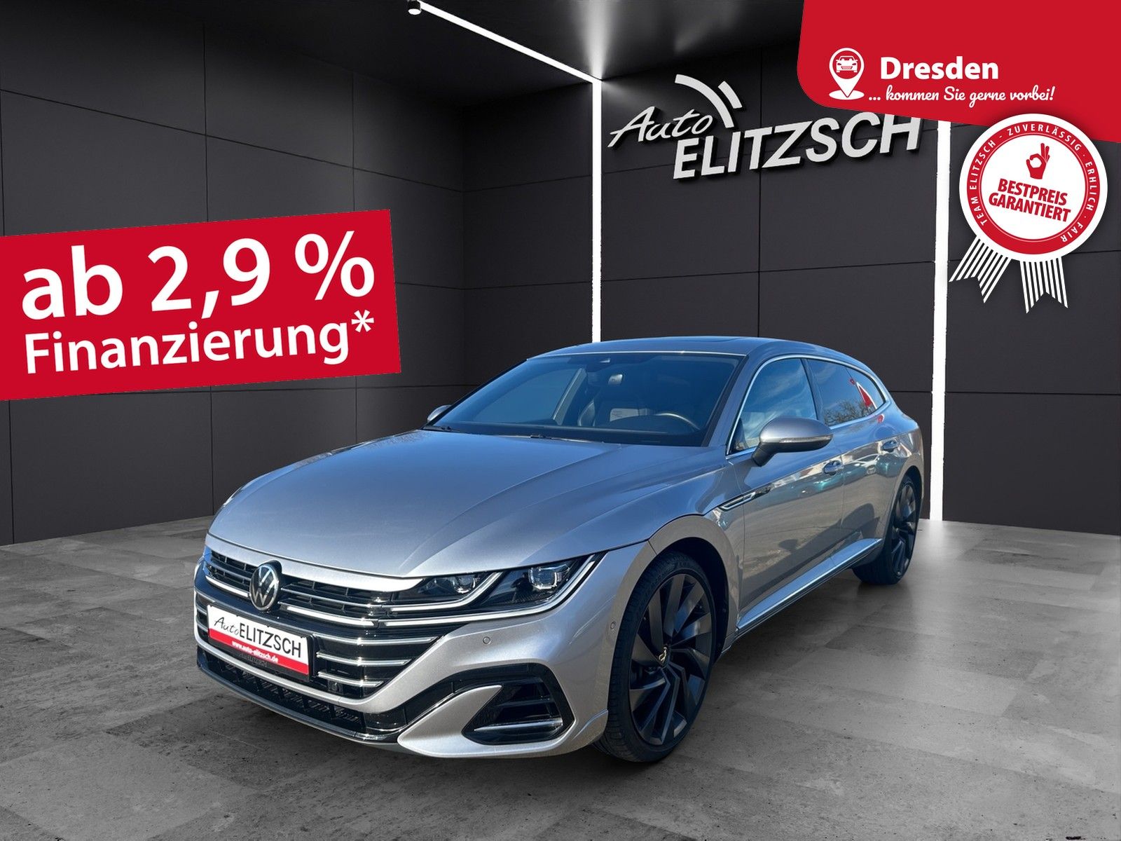 Fahrzeugabbildung Volkswagen Arteon SB R-Line 4M TSI DSG IQ.Light ACC AHK STH