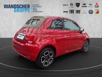 Fiat 500C Cabrio Club 1,0 Carplay+PDC+Klima