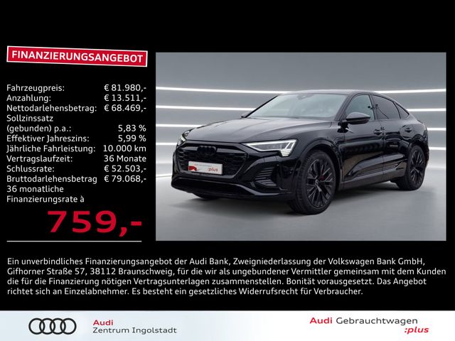 Audi Q8 e-tron Sportback 55 qu Edition S line Pano