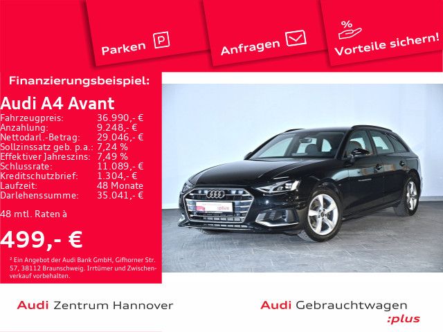 Audi A4 Avant Advanced 35 TFSI Kamera ACC virtual Nav