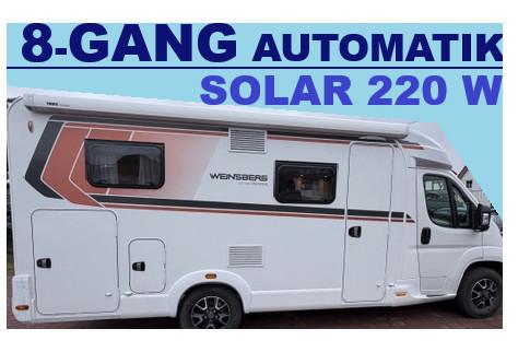 Weinsberg CaraCompact 600 MEG PEPPER Automatik 8-Gang