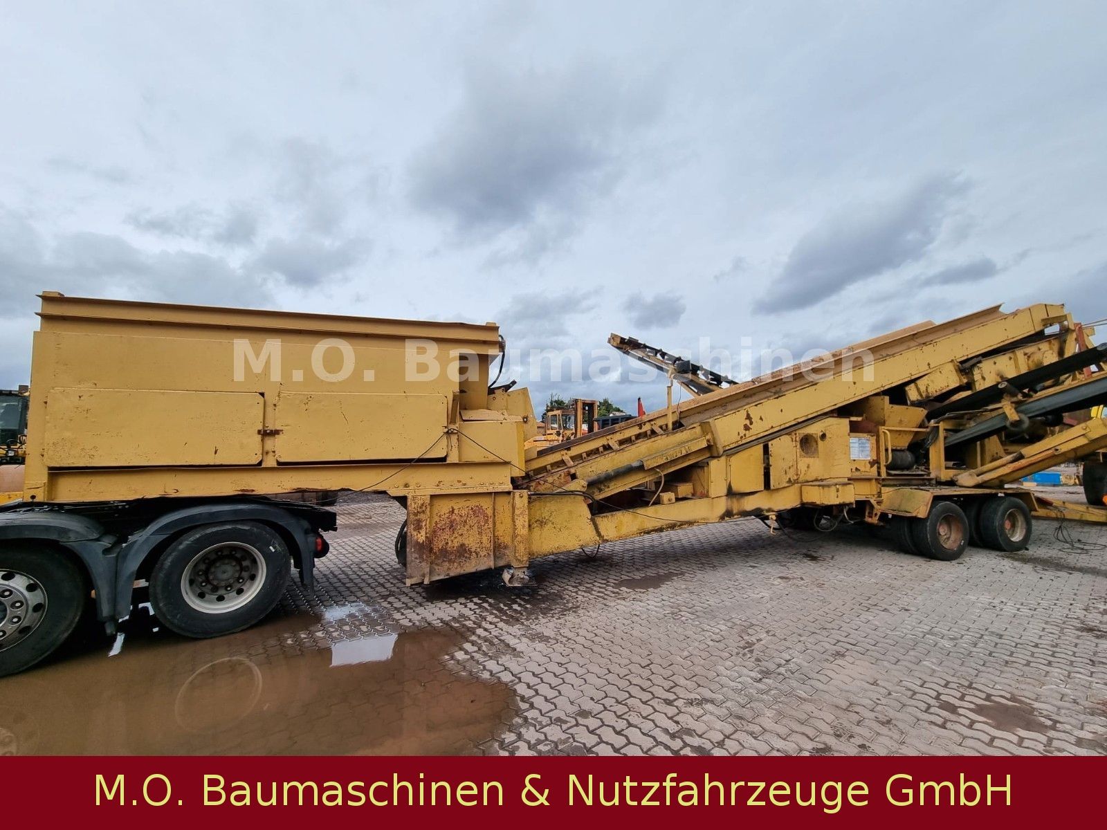 Fahrzeugabbildung Terex Finlay 393 /Mobile Siebanlage/