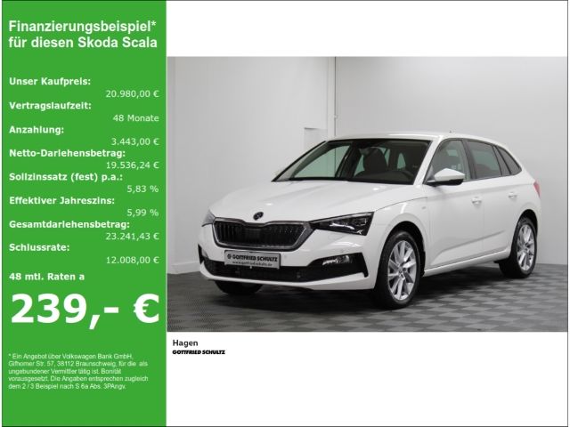 Skoda Scala TOUR 1.0 TSI sofort Verfügbar!