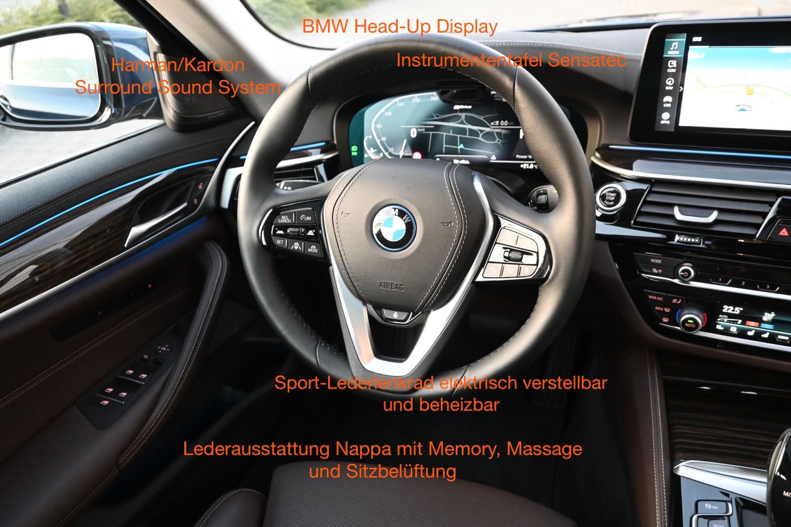 Fahrzeugabbildung BMW 545e xDr. Luxury °UVP 99.870€°ACC°GLASDACH°360°K