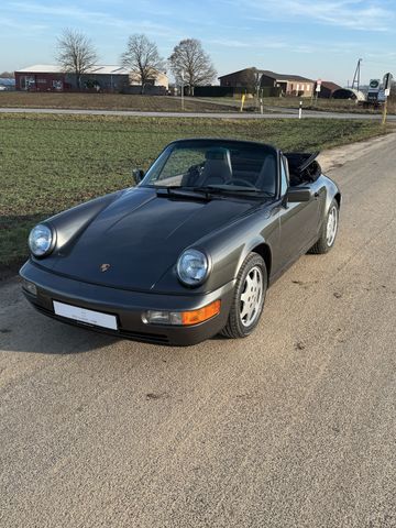 Porsche 964 C4 Cab, Schiefergrau,  2. Hd. Zustand 1-