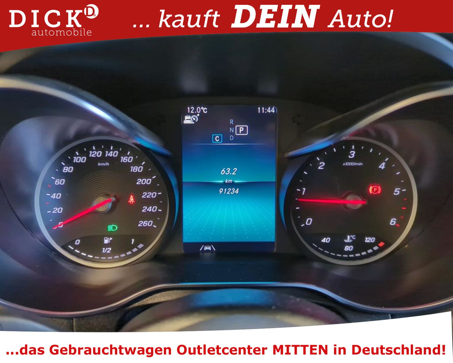 Fahrzeugabbildung Mercedes-Benz GLC 220d 4Mat 9G LED/NAVI/ACC/SHZ/RFK/8Fa