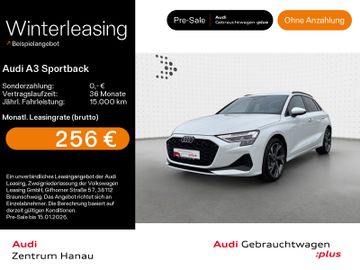 Audi Leasingangebot: Audi A3 Sportback 30 TFSI*NAVI-PLUS*KAMERA*LED*18ZOLL