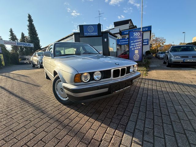 BMW 520i,1990 Oldtimer, Automatik, Vollleder