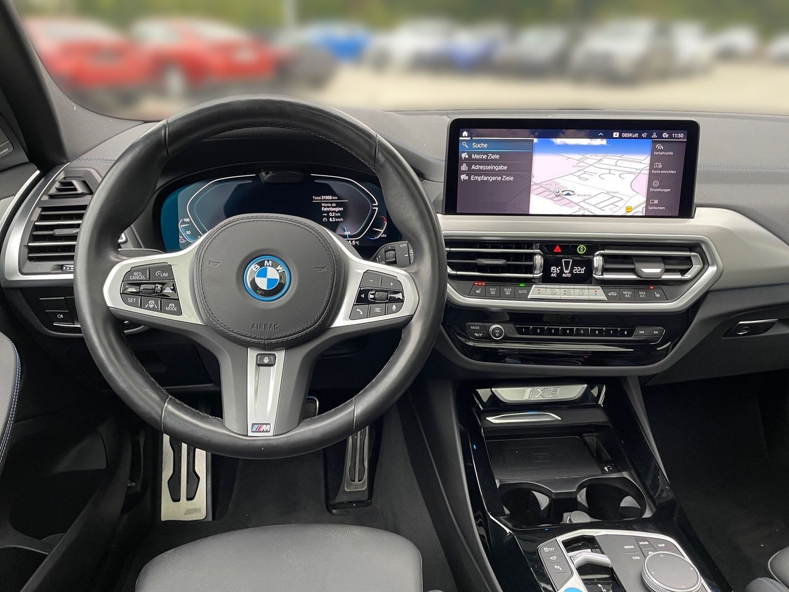 BMW iX3 M Sport Impressive HUD Laser DA-Pro Pano AHK foto 3