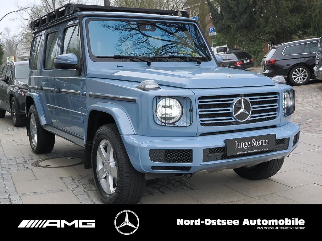 Fahrzeugabbildung Mercedes-Benz G 500 Station MANUFAKTUR vintageblau Burmester