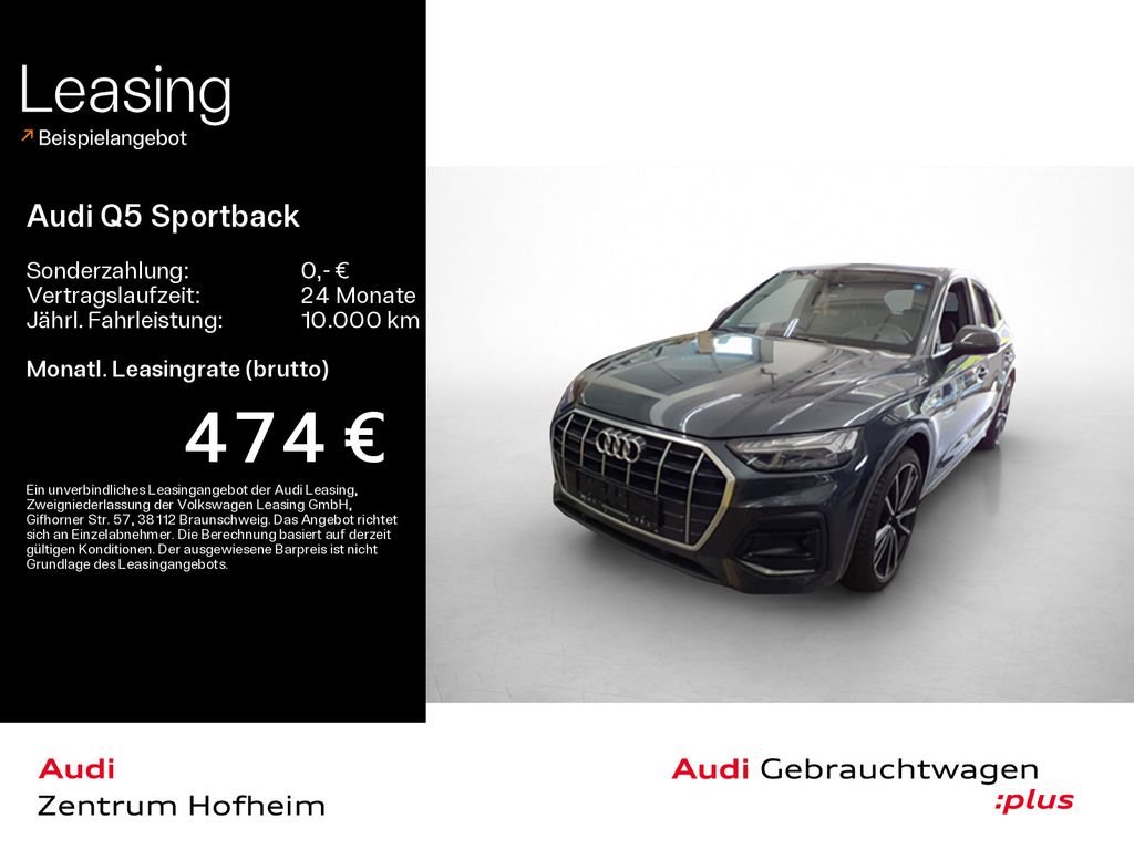 Audi Q5 Sportback 50 TDI qu Advanced tip*Air*B&O*HUD*