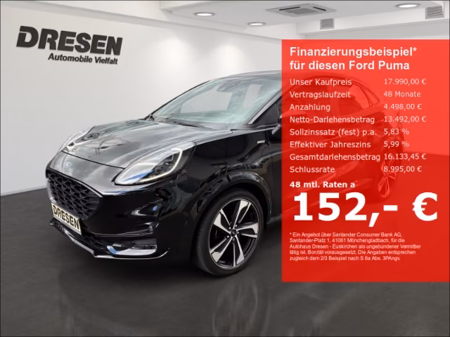 Ford Puma ST-Line 1.0 ST-Line X  Frontscheibe beheiza