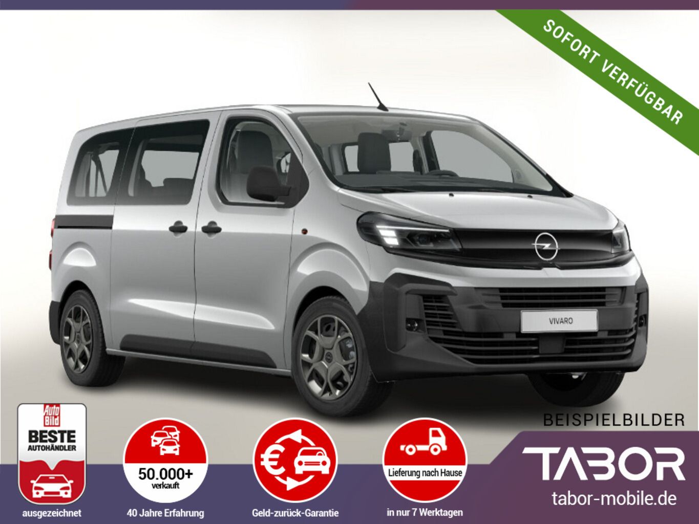 Opel Vivaro L 2.0 D 177 AT8 9S Nav Klimaaut VollLED