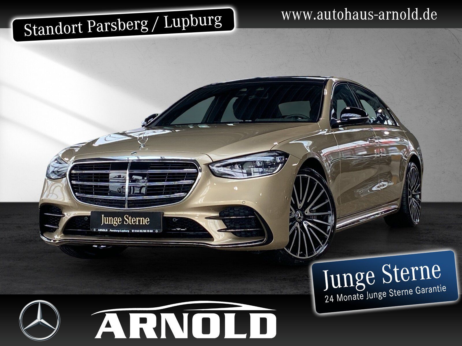 MERCEDES-BENZ S 580 4M Lang AMG Line 360° Pano AIRM Fahrass-P.