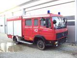 Mercedes-Benz 814 F Feuerwehrfahrzeug LF 8/6 LF 8 TLF Sperre